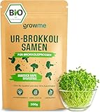 BIO Brokkoli-Sprossen Samen [200g] - Brokkoli-Samen mit über 95% Keimfähigkeit und einmalig hohem Sulforaphan-Gehalt - Microgreens zum Keimen - 100% laborgeprüfte BIO-Qualität