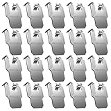 20pcs Edelstahl Wandkrallen Für Bildrahmen Hochleistungs Wiederverwendbare Haken Mit Anti Rust Beschichtung Easy Easy Entfernung Bildhaken