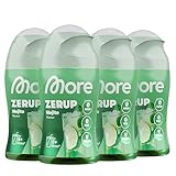 MORE Zerup, Mojito, 4 x 65 ml, für bis zu 32 l Fertiggetränk, zuckerfreier Sirup mit echten Fruchtextrakten, vegan, zero Kalorien - made in Germany