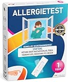 ADESTE TEST ALLERGIE – Allergietest für zuhause, Schnelltest zur Bestimmung des IgE-Spiegels im Blut. Erkennt mögliche allergische Reaktionen