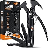 BIIB Geschenke für Männer, 12 in 1 Multitool Männergeschenke Gadgets für Männer Geschenke für Papa, Geburtstagsgeschenk für Männer, Geschenk für Ihn Sie, Camping Zubehör, Vatertagsgeschenk