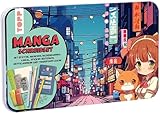 TOPP Manga Schreibset: Stifte, Marker, Radiergummi, Lineal, Heftklammern, 2 Transferstickerbogen, Haftnotizen