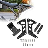 JFG RACING Sitzbankerhöhung für Surron,Motorrad Sitzbank Erhoehung Sitzbankerhöhung Körpersitz Aufhängungs Set für Sur Ron Light Bee X S/X/L1 X160 X260-Schwarz