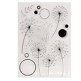 arriettycraft Schöne Löwenzahn Blumen Blätter klare Stempel für Kartengestaltung Dekoration und DIY Scrapbooking