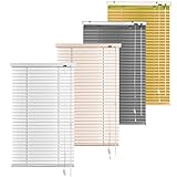 S SIENOC Aluminium Venetian Blind, Alu Jalousie Alujalousie Schalusie Jalousette Fenster Rollo Montage