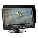 Carmedien 7 Zoll TFT LCD Monitor cm-NMR7 Bildschirm für Rückfahrkamera Kamera System 12V 24V 7' Display Rückfahrmonitor 3 Jahre Garantie