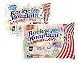 Rocky Mountain Marshmallows Probierset Fruity & Classic, bunte traditionell Amerikanische Süßigkeiten zum Rösten am Lagerfeuer, Grillen oder Backen, Fruchtgeschmack, (2x300g)