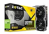 ZOTAC GeForce GTX 1070 Mini Grafikkarte (NVIDIA GTX 1070, 8GB GDDR5, 256bit, Base-Takt 1518 MHz, Boost-Takt 1708 MHz, 8 GHz)