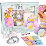 STMT D.I.Y. Badekugel-Set - Mix and Mold Your Own 5 Duft-Badebomben - Badebomben-Set für Kinder ab 6 Jahren
