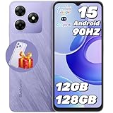 Blackview Wave 8 Handy Ohne vertrag Android 14, 12GB+128GB/2TB TF, 90Hz 6.56', 5000mAh Smartphone ohne vertrag Günstig, Octa Core, 13MP+8MP, Dual SIM/Fingerabdruck/GPS/OTG/Handytasche/Härtungsfolie