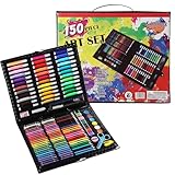 Malstifte-Set für Malstifte, 150 x professionelles Zeichenzubehör, Farbpinsel, Zeichenzubehör, Kunstset, FO