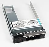 Heretom 3,5' Gen14 Hybrid Festplatten Rahmen Tray Caddy X7K8W Y769F mit 2,5-Zoll Adapter Converter 9W8C4 für Dell PowerEdge R240 R340 R440 R540 R640 R740 R740xd2 C6420 R6415 R6525 R7425 R7525