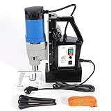 LENJKYYO 1680W Magnetbohrmaschine Kernbohrmaschine Magnetbohreinheit Bohrmaschine 3-28mm mit Bohren von Stahlkernen und Nadelführung Magnetbohrer für Stahlplatten Magnetbohreinheit