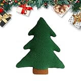 Yaztauho Weihnachtskissen Fürs Sofa - Baum Sofakissen Kuscheltier,Rückenkissen Weihnachtsdeko für Wohnzimmer Sofa Bett Schlafzimmer Studentenzimmer Büro