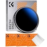 K&F CONCEPT 67mm ND Filter Variabler Graufilter ND2-ND400 (1-9 Blendenstufen) mit DREI Reinigungstücher für Landschaftsfotografie（Nano-Klear Serie）