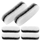 SEWACC 6 Stück Schwamm Ersatzfilter für Katzenbrunnen und Haustier Wasserspender Geruchs und Haarentfernend Kompatibel mit Trinkbrunnen für Katzen und Hunde