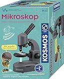 KOSMOS 636098 Mikroskop Experimentierkasten für Kinder, Schüler Mikroskop, Mikroskop für Kinder ab 10 Jahre, Geschenk für Kinder, KOSMOS Mikroskop für Kinder ab 10 Jahre