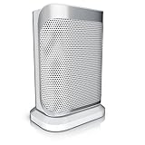 Brandson - Heizlüfter energiesparend leise - 1500 Watt - 2 Leistungsstufen - Heizlüfter Badezimmer - stufenlose Temperaturregelung - Keramik Heizelement - Thermosicherung - Heizung Heater