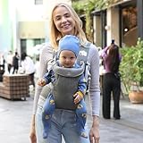 Shakub Babytrage Gemütlich und Leichtgewichtig,Geeignet für 9-24 kg,Ergonomische Baby-Tragetasche Bauchtrage Rückentrage,für Babys Kleinkinder 9-24 Monate