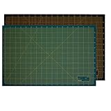 Victor Schneidematte Grün Schwarz 60x90cm 3-lagig Schneidematte A1 selbstheilend - Bastelunterlage - Schneideunterlage - Schnittmatte - Schreibtischunterlage - Unterlage Schreibtisch Nähen