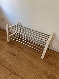 IKEA TJUSIG Schuhregal, 79x32x37cm, Weiß