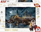 Schmidt Spiele 58577 Thomas Kinkade, Wizarding World, Harry Potter, Hogwarts Castle, 1000 Teile Puzzle