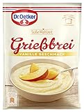 Dr. Oetker Süße Mahlzeit Griessbrei Vanille, 12er Pack (12 x 90g Packung)