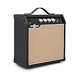 Gear4music 15-W-Übungsverstärker für Akustikgitarre mit 3-Band-EQ