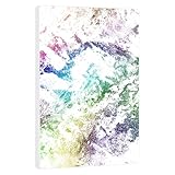 QWORK® Gel Druckplatte,12.7×17.8cm/A3 Wiederverwendbare Monoprinting Druckplatte, Druckzubehör, für Kunst und Handwerk