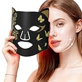 Led Gesichtsmaske Mit Rotlichttherapie,7+1Led Lichttherapie Maske,Mit 850 Nm Nahinfrarotlicht – Wirksam Bei Akne,Alterung,Empfindlichkeit & Falten,Für Jeden Hauttyp