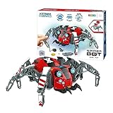 Xtrem Bots – Workshop für Bildungsrobotik, Roboterspielzeug für Kinder ab 8 Jahren, Solarroboter, Lernspiele, Roboterbau, 12-in-1-Lernspielzeug (SpiderBot)