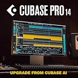 Steinberg Cubase Pro 14 Upgrade für Cubase AI 12 -14 Audio-MIDI-Sequenzer für Studioanwendungen oder Home Recording | 1 Gerät | 1 Benutzer | Aktivierungscode per Email