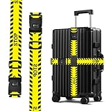 Counius 2 Stück Koffergurt mit Zahlenschloss,Koffergurt,Kofferband mit Schloss,Kofferband Gurt,Personalisierter Gepäckgurt mit Verschließbarer Schnalle für Koffer Gürtel Reisetasche