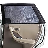 Auto-Sonnenschutz für Kinder (Pack of Two) – dehnbar & atmungsaktiv Fenster für Sonnenschutz Sonnenschutz Auto Fenster Schatten All-Round Schutz für Kinder – passend für die meisten Fahrzeuge