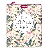 Mein Adressbuch: Eintragbuch mit Reißverschluss und alphabetischem Register