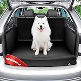 Walser Kofferraum Schutzmatte Auto Cäsar, 100% Wasserabweisende Auto Hundedecke Rücksitz, Kofferraumschutz Hund Auto, Autoschondecke Hund Kofferraum, Hundedecke Kofferraum Reise & Transport Hunde