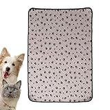 Urinierunterlagen für Hunde, 71,1 x 50,8 cm, wiederverwendbare Trainingsmatten, saugfähig, wasserdicht, rutschfest, schnell trocknend, Pads für Welpen, Kisten, Zwinger, Außenbereich und Katzen