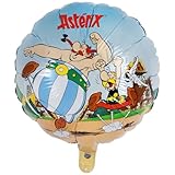 Asterix & Obelix Folienballon rund 43 cm Ballon-Party Party-Zubehör Deko Geburtstag Mottoparty Geschenkidee Ballon-Dekoration