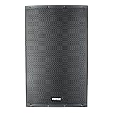 Fame Audio Challenger 15A DSP Aktiver Lautsprecher, 15 Zoll Woofer, Integriertem DSP, 350 Watt RMS, 2x XLR/Klinke-Kombibuchsen, 35mm Flansch