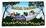 Fahne/Flagge Endlich Rentner 90 x 150 cm