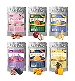Gefriergetrocknete mischen Obst, in Scheiben, 100% Trockenfrüchte, natürlich, frei von Zusatzstoffen, höchste Qualität, Erdbeerchips, vegan, Snacks, reines