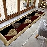 Moderner extralanger Teppichläufer, 80 x 400 cm, stilvoller Küchen- und Treppenteppich, ideal für enge Räume, langlebig und leicht zu reinigen, mehrere