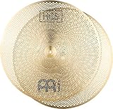 Meinl Cymbals Practice HCS Hihat – 14 Zoll (Video) Schlagzeug Becken Paar (35,56cm) – mit geringer Lautstärke – Messing – traditionelles Finish (P-HCS14H)