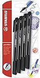 STABILO - Filzschreiber - pointMax - 4er Pack - schwarz