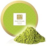 Matcha Pulver aus Grüntee, für Macha Latte, Eis, Bubble Tea oder Backen - Japanischer Matcha Tee 100% natürlich in wiederverschließbarer Dose