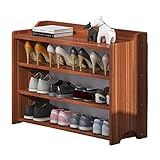 Zaun-Schuhregal, 4 Etagen, staubdicht, schmales Regal, Aufbewahrung, Schließfach, Schuhschrank, Wohnzimmer, Flur, Schlafzimmer, 83 x 30 x 60 cm