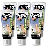 PetPäl Hunde Leberwurst “TuboSnack“ Valuepack - Premium Leckerli aus der Tube - Ohne Getreide, Salz, Zucker - 3 leckere Sorten - Ideal auch für Welpen - Hunde Snack Made in Germany - 6X Leberwurst
