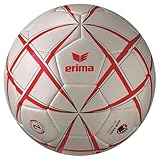 Erima Magic White Training Handball (7202509), weiß/rot, 2