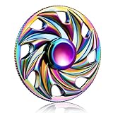 SCIONE Fidget Spinner Metall Edelstahl Lager 3-5 Min Hochgeschwindigkeit Stressabbau Spinner Graduierung Geschenke ADHD Anti Angst Spielzeug für Erwachsene Kinder Autismus Fidget Toy
