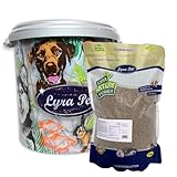Lyra Pet® 5 kg Daphnien getrocknet in 30 L Tonne | Sonnengetrocknete Wasserflöhe als Tierfutter | Reich an Proteinen & ungesättigten Fettsäuren | Natürliches Futter für Vögel, Fische & Amphibien